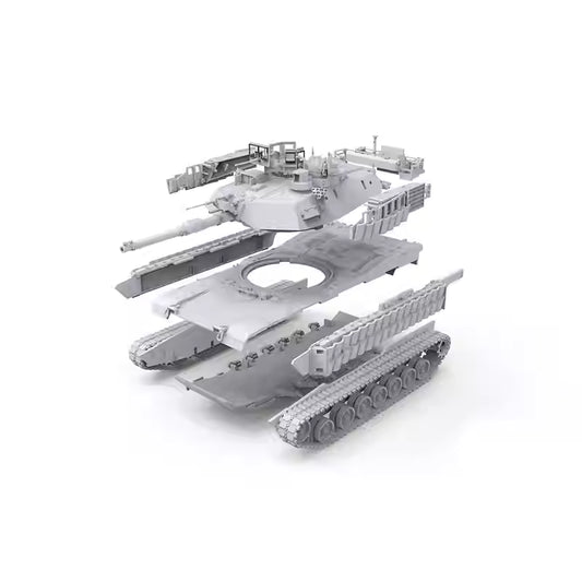 MENG 72-003 1/72 U.S. MBT M1A2 SEP Abrams TUSK II Tank Model Kit