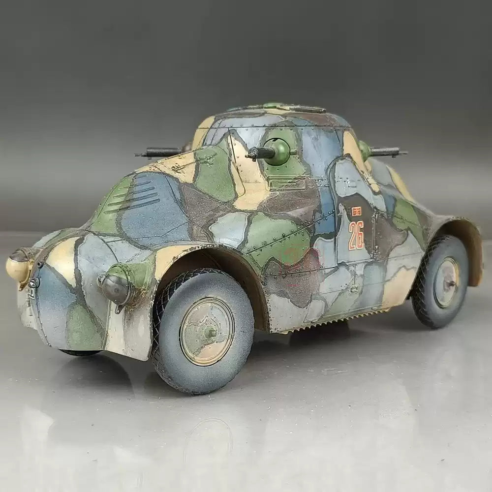 Takom 2024 1/35 Skoda PA-II "Turtle" Tank Model Kit Reprint