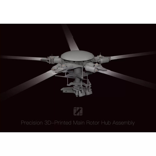 Explore this US MH-6J Little Bird Nightstalkers Helicopter Model Kit 1/35 | Zimi Model ZM50002