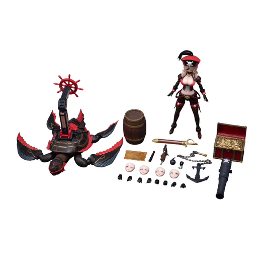 Border BA-003 Original Character Pirate Queen Anne Character No Glue Assemble
