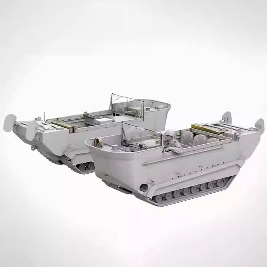 Get your hands on the M29C WEASEL TANK MODEL KIT 1/35. Limited stock available, featuring link and length tracks and etched parts!