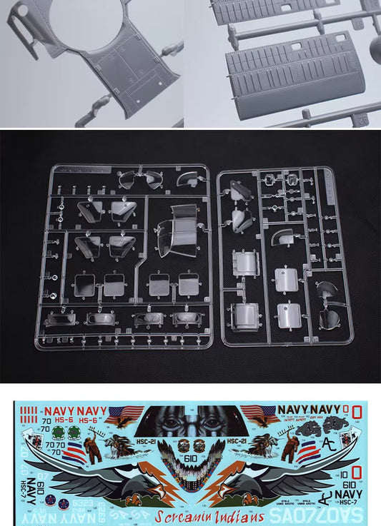 Kitty Hawk KH50015 “Knighthwak” MH-60S 1/35 Fighter Military Assembly Model Kit - ModelHives