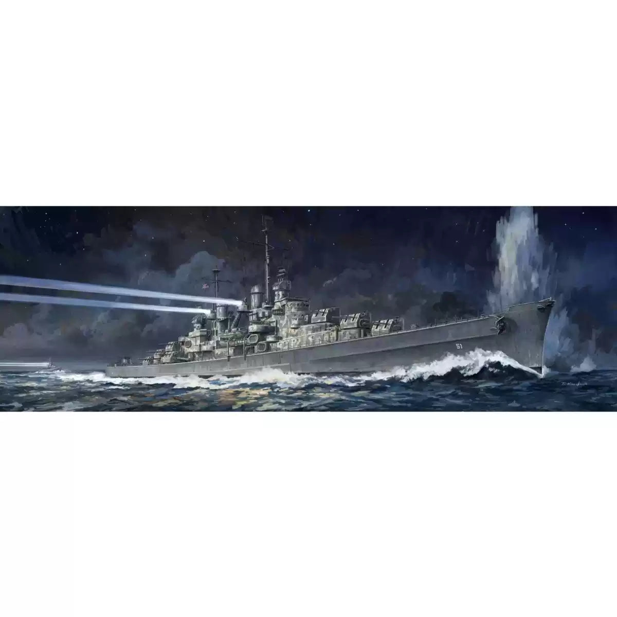 VERYFIRE VF350922DX USS Atlanta CL-5I Light Cruiser Kit Special Offer-Deluxe