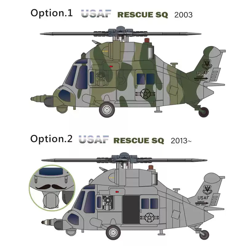 FREEDOM 162033 HH-60G `Pave Hawk` Aircarft Model Kit Q-VER
