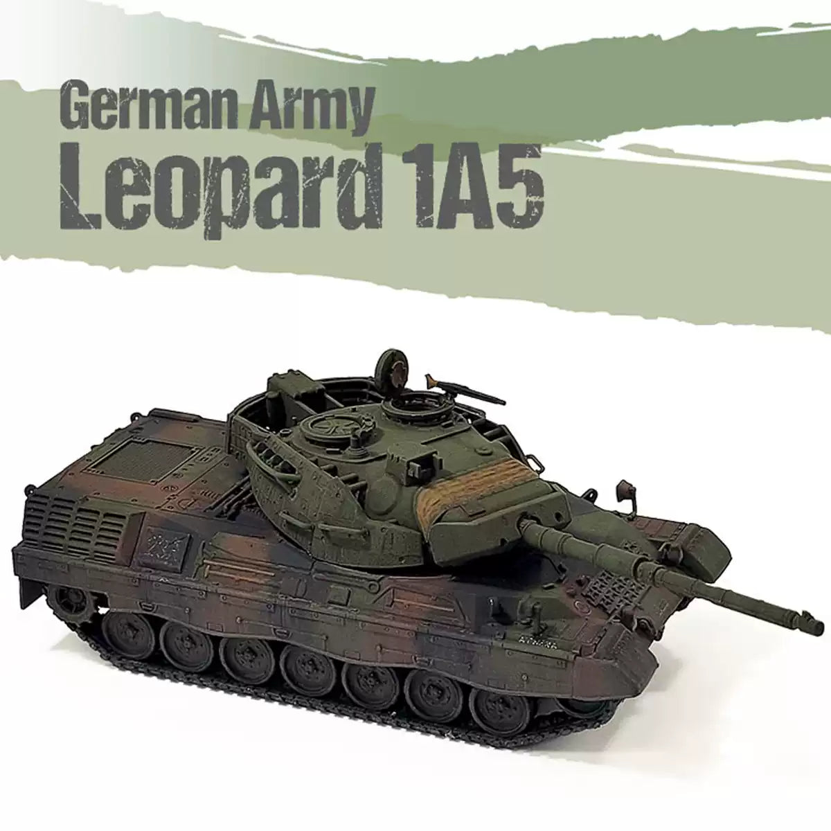 Academy AC13433 1/72 German Army Leopard 1A5 Tank Model Kit