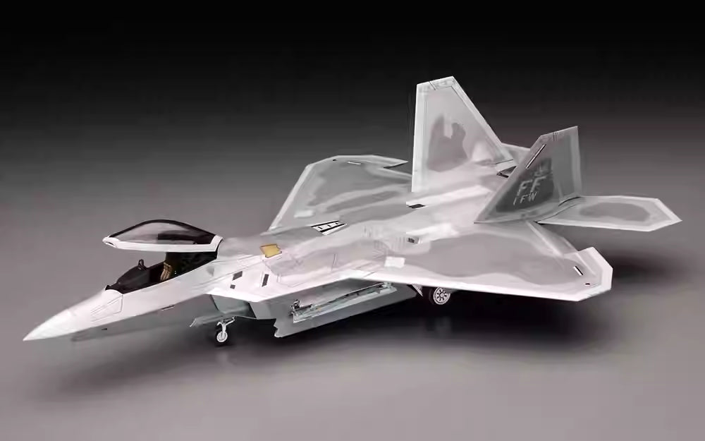 Hasegawa 07245 1/48 F-22 Raptor Fighter Model Kit