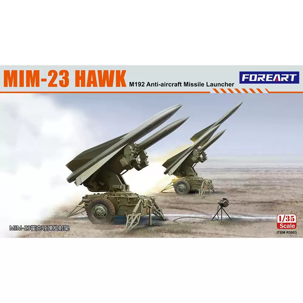FOREART R5903 1/35 MIM-23 HAWK M192 Anti-Aircraft Missile Launcher Model Kit