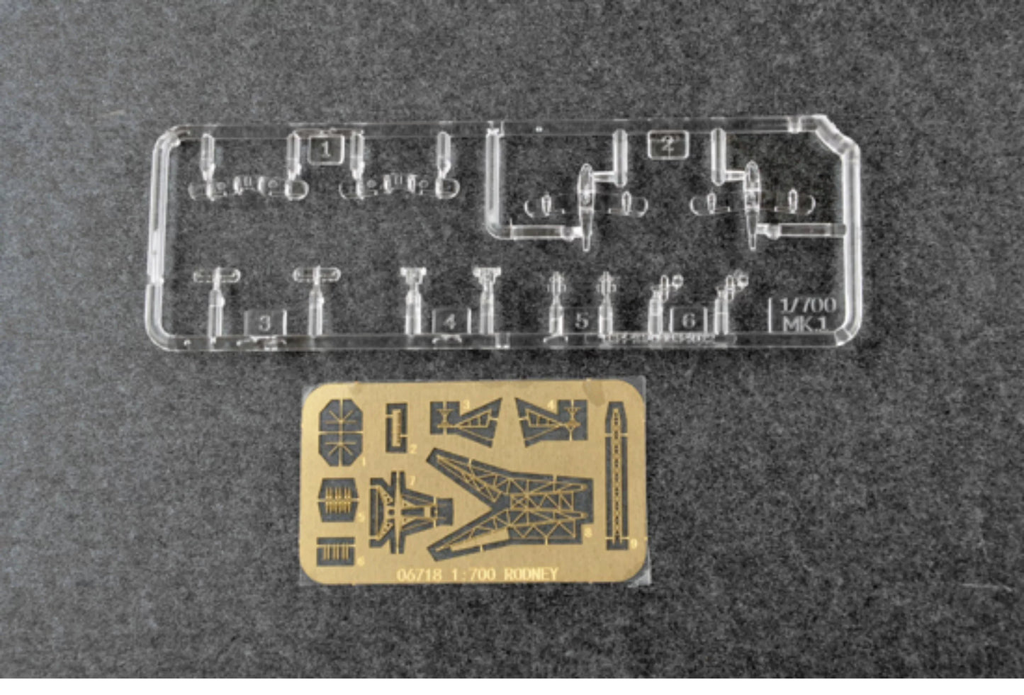 HMS Rodney Battleship Model Kit | Trumpeter 06718 1/700