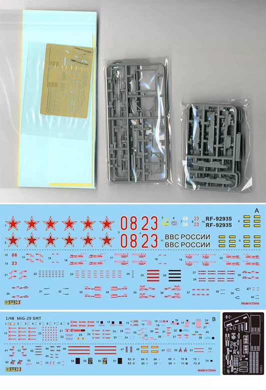 GreatWall 1/48 L4818 Mig-29 SMT "Fulcrum" 9-19 Aircraft model kit