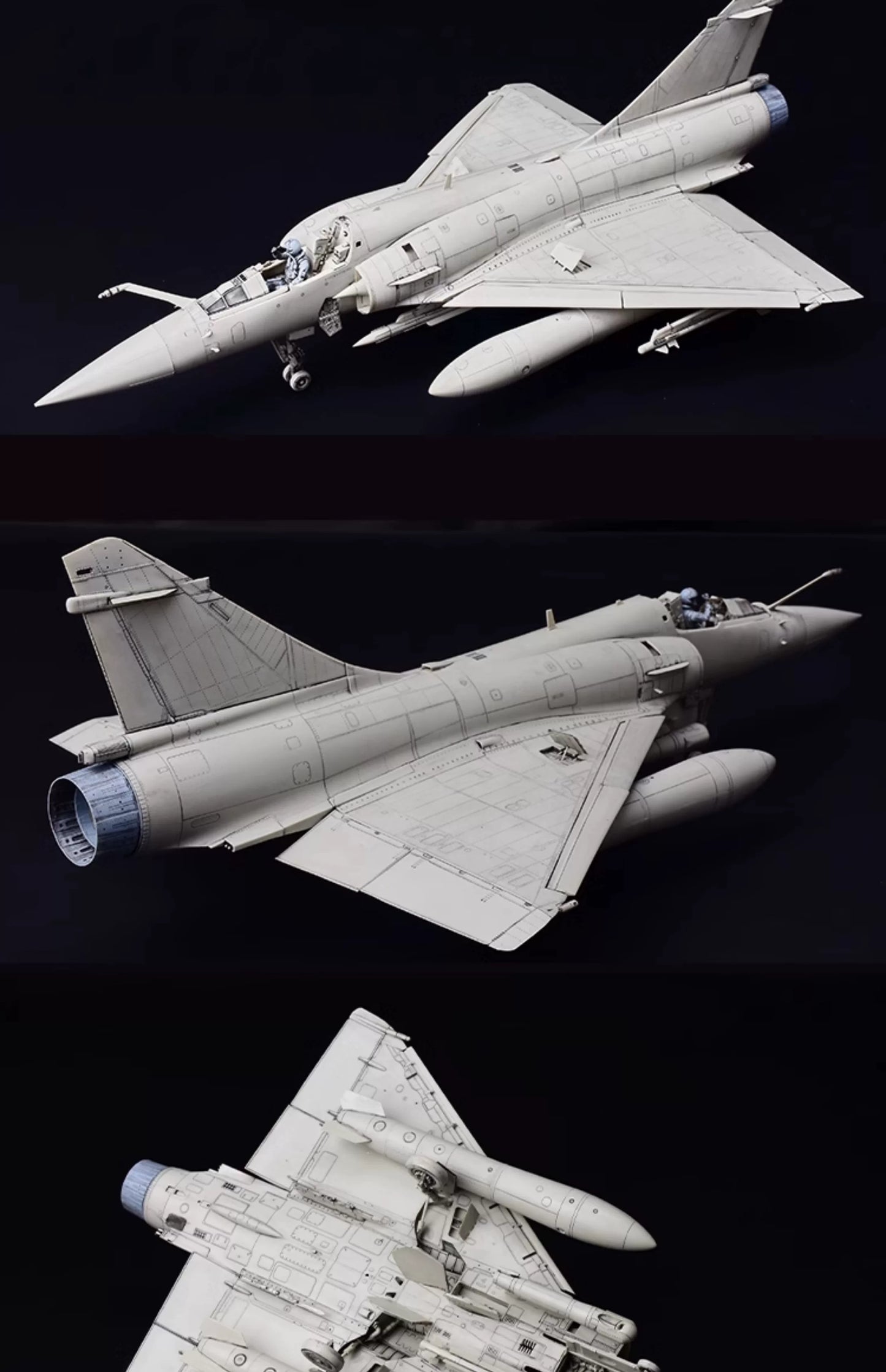 Kitty Hawk KH32020 1/32 static plastic model Mirage 2000C Model Kits 2020