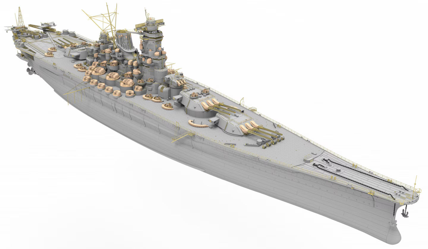 VERYFIRE VF350902DX 1/350 IJN Yamato Battleship Model Kit Deluxe
