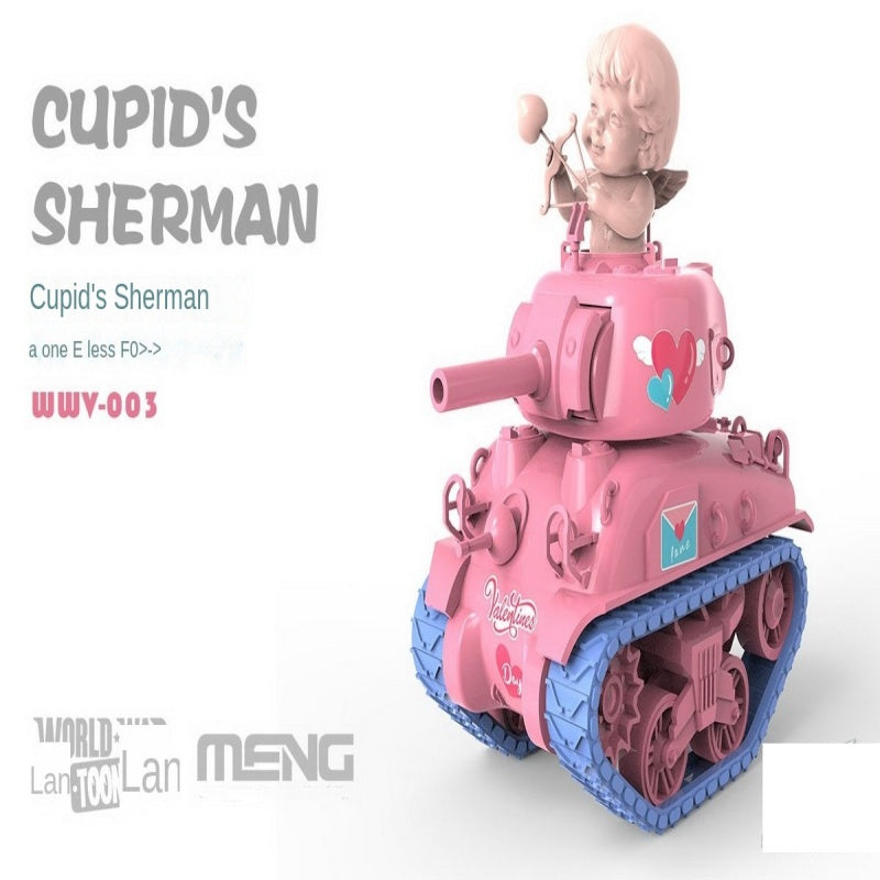 MENG WWV-003 Q VERSION World War Toons Cupid's Sherman Tanks Limited 2020
