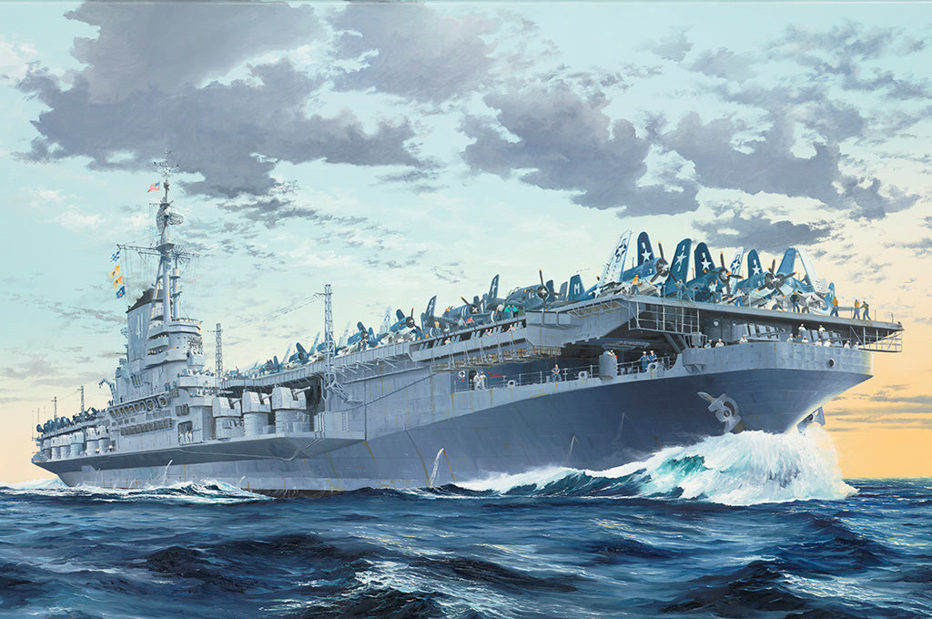 TRUMPETER 05634 1/350 SCALE MT-LB AUSS Midway CV-41 05634 Model Kit