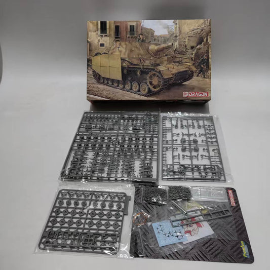 1/35 Sd.Kfz.166 Stu.Pz.IV "Brummbar" Mid Production w/Zimmerit Tank Model Kit | DRAGON 6500