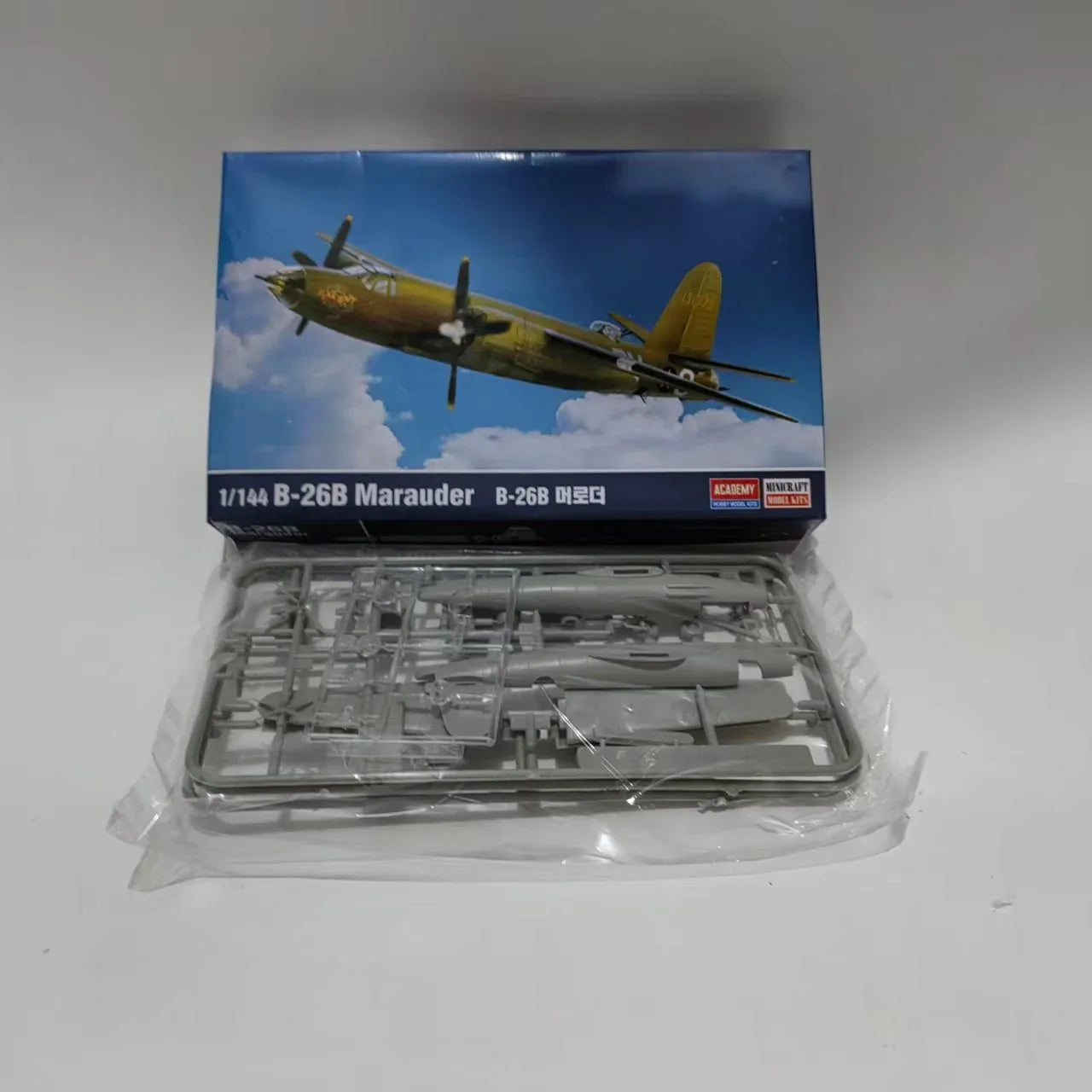 ACADEMY AC12656 1/144 US Martin B-26B Marauder Bomber Aircraft Model Kit - ModelHives