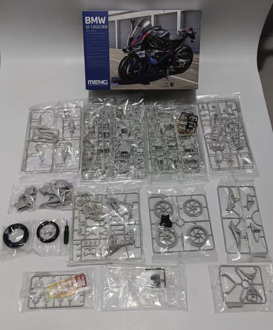 M1000RR Motorcycle Model Kit Precision Collectible | MENG MT-009 1/9