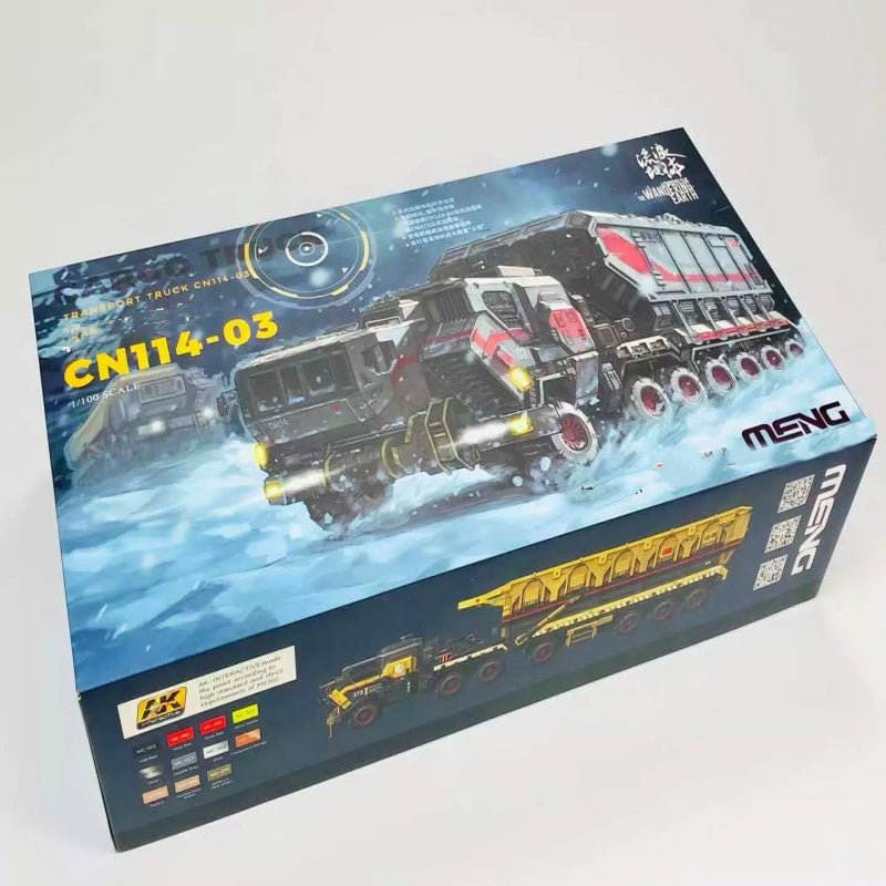 MENG MMS-001 1/100 TRANSPORT Cargo TRUCK CN114-03 from the wandering earth 2020