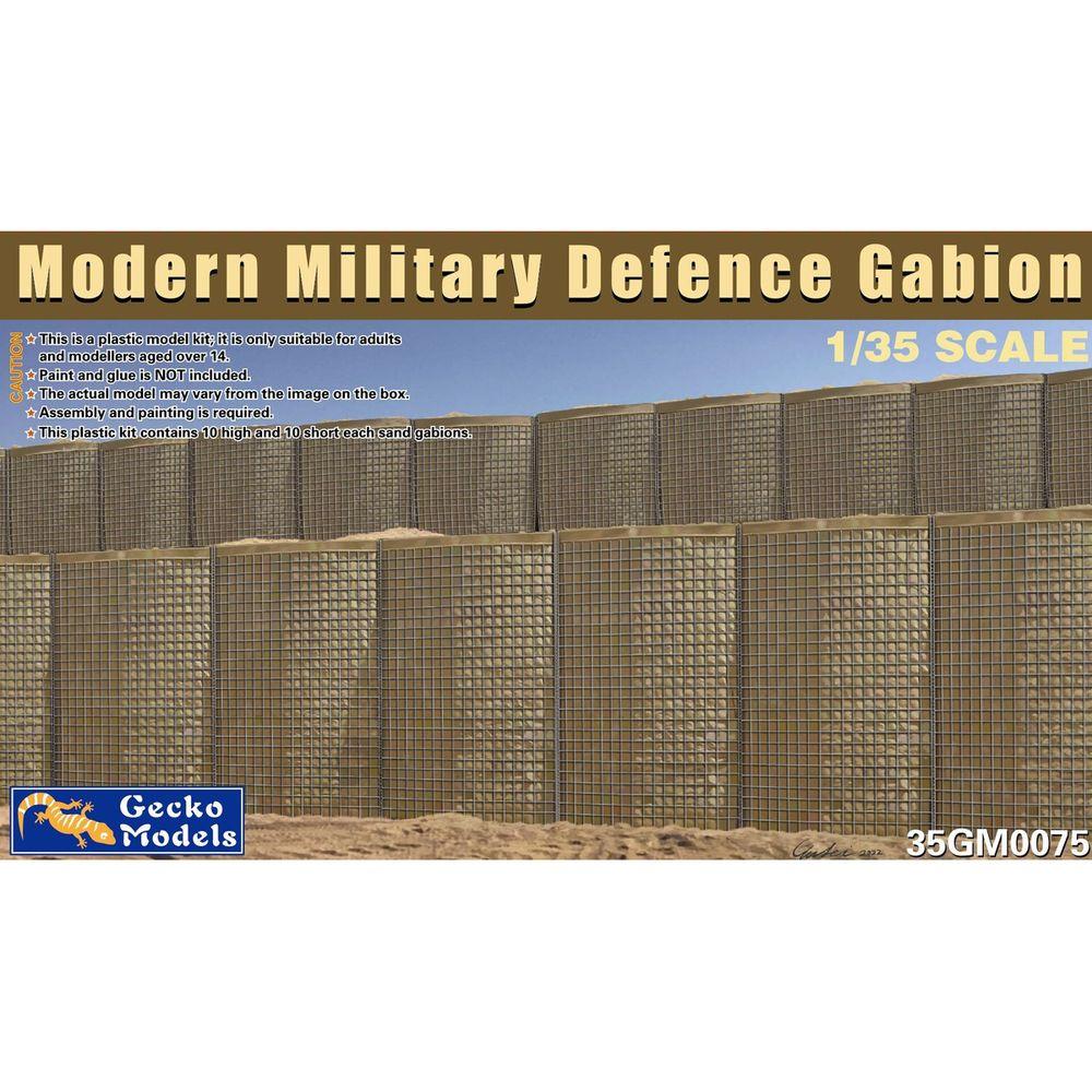 Gecko Models 35GM0075 1/35 Scale Modern Military Sand Gabion Model Kit ModelHive