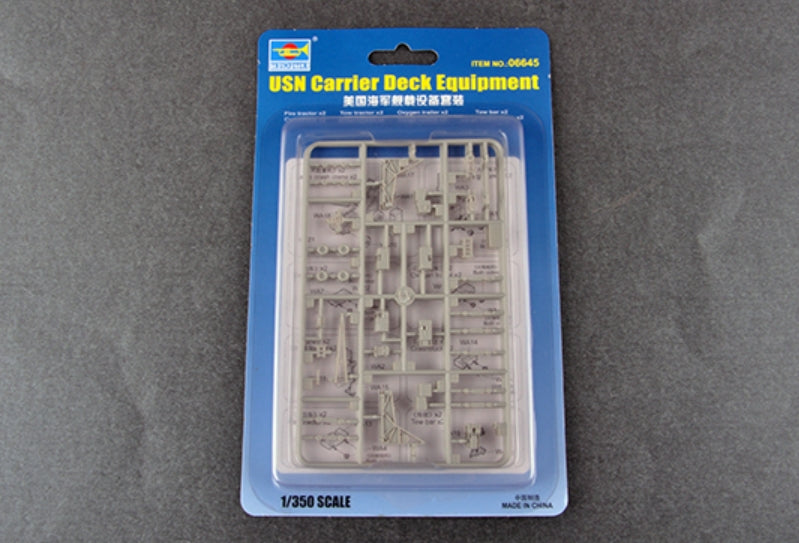 TRUMPETER 06645 1/350 SCALE USN CARRIER DECK EQUIPMENT 2020 NEW
