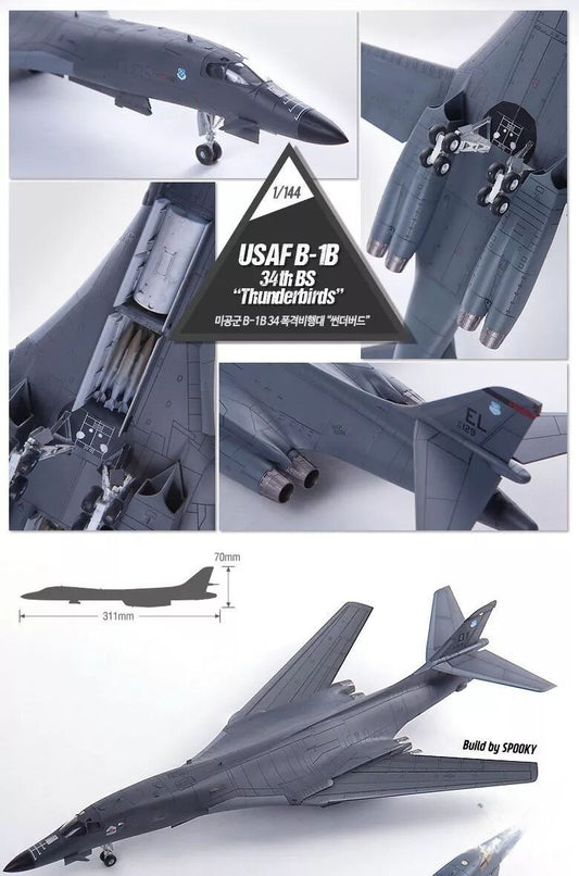 B-1B Lancer Bomber Model Kit 1/144| Academy AC 12620