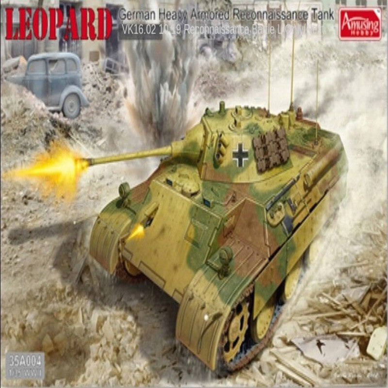 Amusing Hobby 35A004 VK16.25 German Heav Armored Reconnaissance Tank Leopard