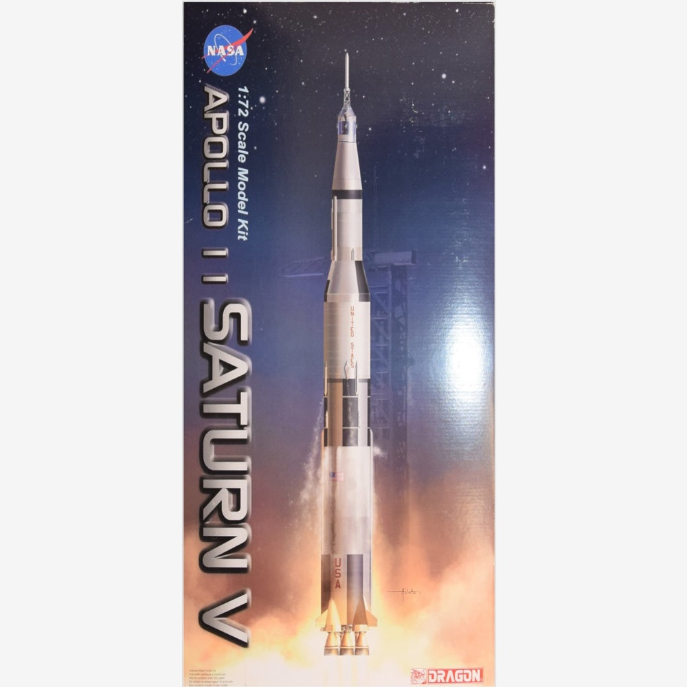 Dragon 11017 1/72 Scale Model Kit APOLLO 11 SATURN V ROCKET MODEL £¡