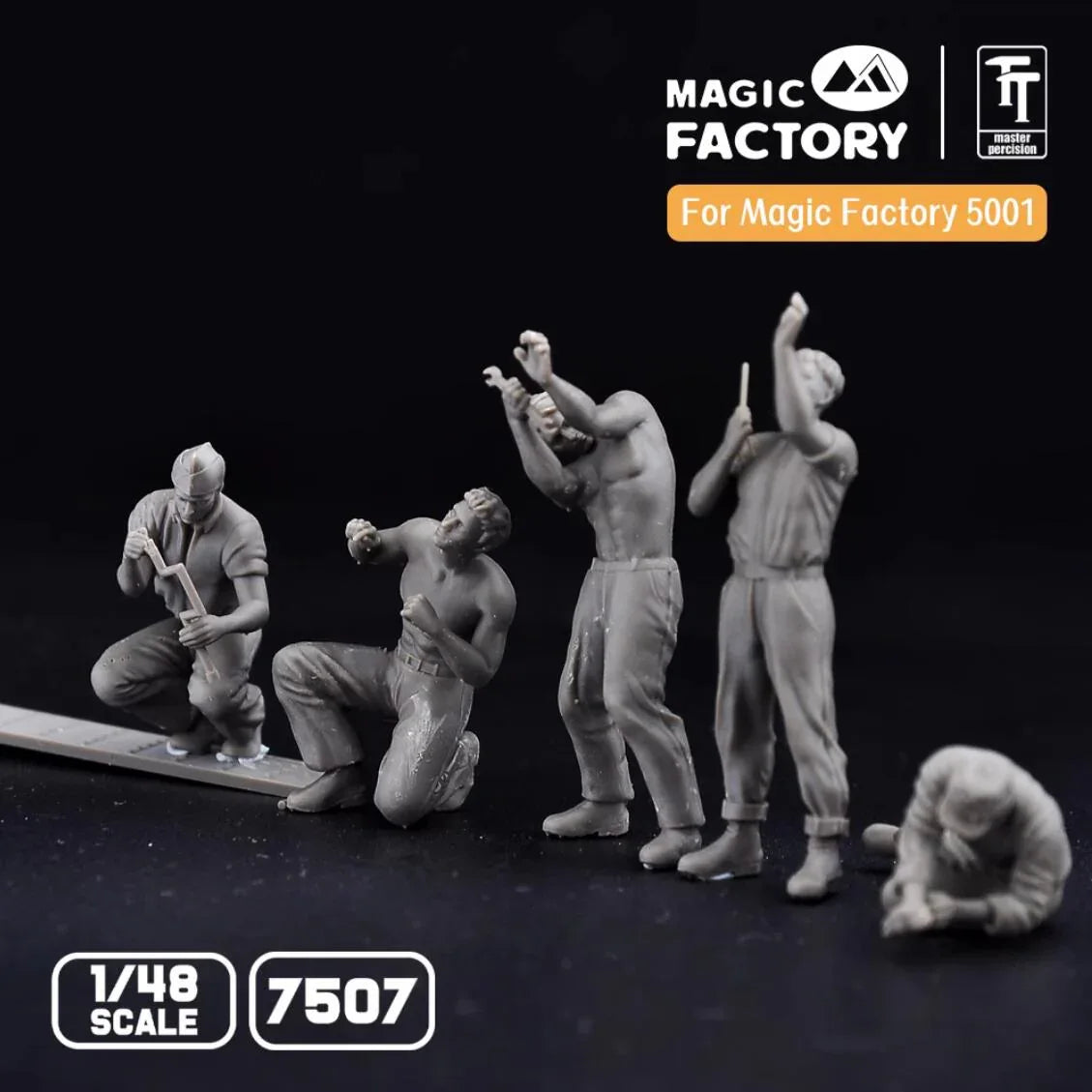 MAGIC FACTORY 7507 1/48 F4U Ground Service For 5001 F4U-1A/2 VOUUGHT CORSAIR - ModelHives