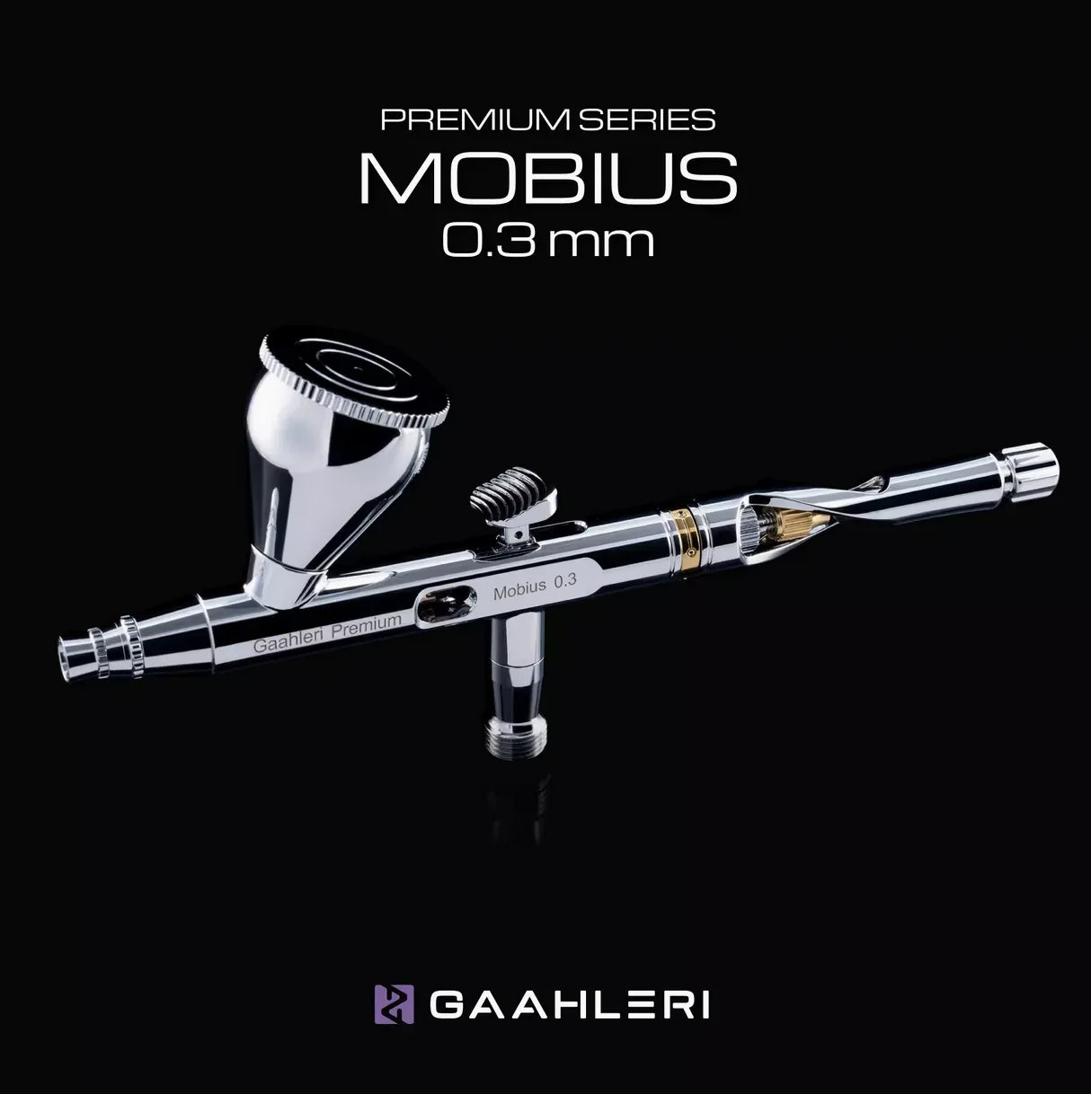 Gaahleri Spraying Coloring Spray Airbrush Kit Mobius 0.3MM Caliber Painting Tool - ModelHives