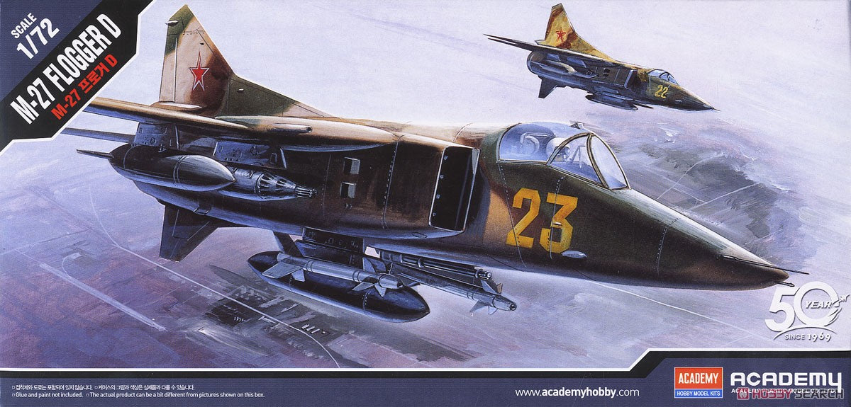 Academy 12455 1/72 MiG-27 Flogger-D "Plastic model¡±