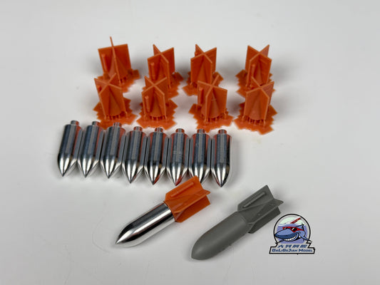 CY CYF009 1:35 Henkel H-6 Bomber Metal Bomb Model for Border BF018