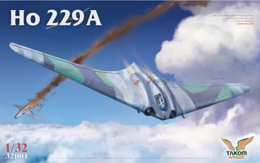 TAKOM 32001 1/32  Horten Ho229A £¨With One Soldier£©Model Kit