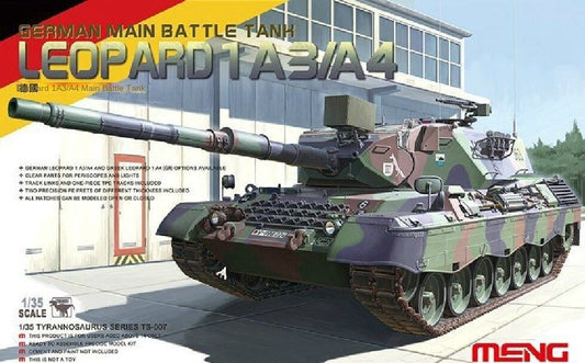 Meng TS-007 Model 1/35 German Main Battle Tank Leopard 1A3/A4 Brand New