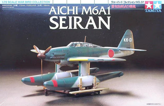 Tamiya TA60737 1/72 Scale Aichi M6A1 Seiran Scouting Seaplane Model Kit