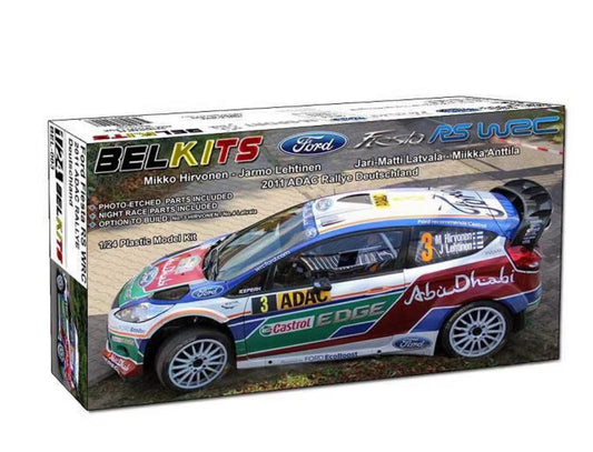 BELKITS BEL003 1/24 Fiesta Wrc 2011 Assembly Model Kit High Detail Collectible