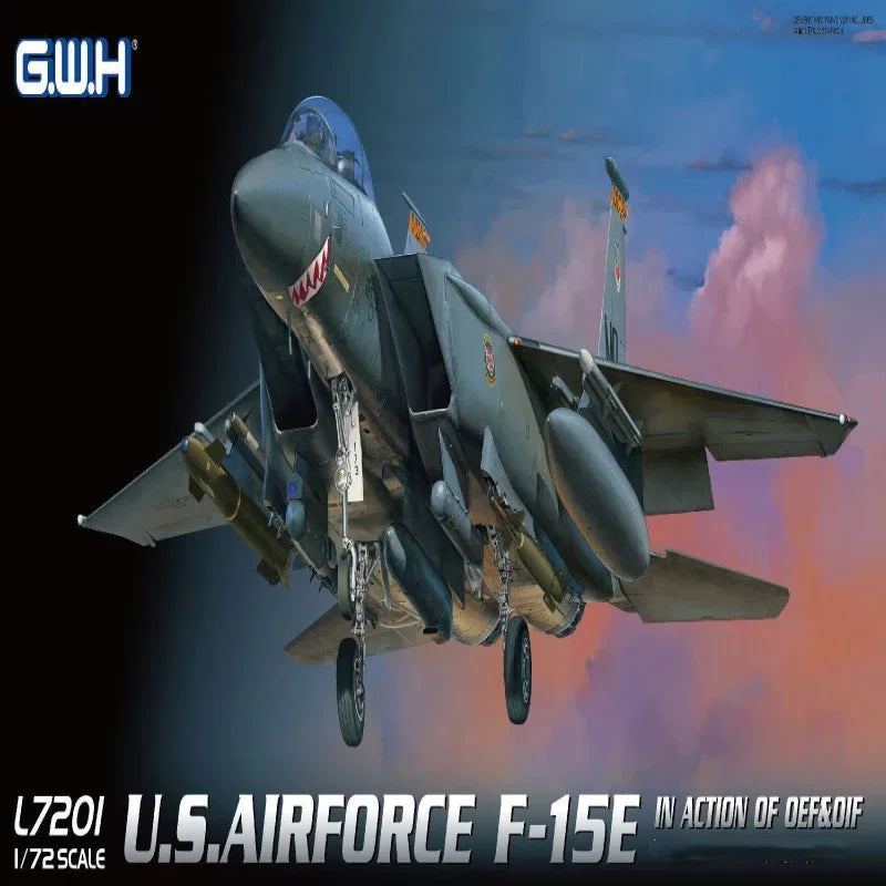 GreatWall 1/72 L7201 U.S.Airforce F-15E in Action of OEF&OIF Model Kit - ModelHives