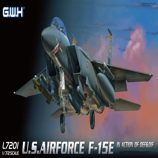 GreatWall 1/72 L7201 U.S.Airforce F-15E in Action of OEF&OIF Model Kit - ModelHives