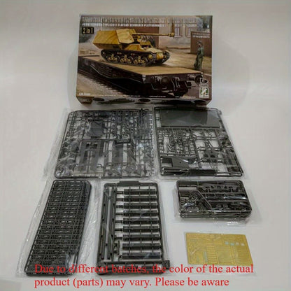 Zimi 35075 1/35 75mm Marder I Anti-tank Gun&50T SSy45 Flatcar Trailer(2 in1)Kit