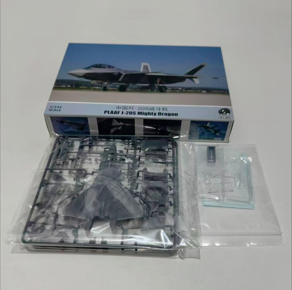 PLAAF J-20S Two-Seater Fighter Model Kit | Warhead WSA144021 1/144