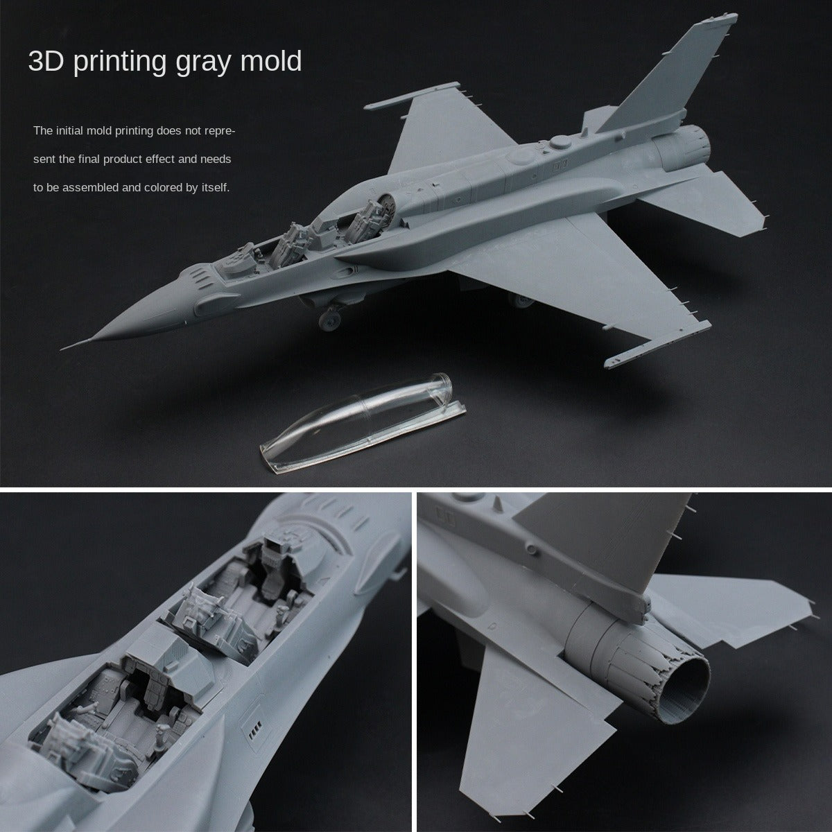1/48 F-16I SUFA Israeli 2-Seat Fighter|1st Batch+Pilots/Sticker | Great Wall L4835