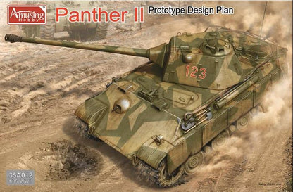 Amusing 35A012 1/35 Panther II Prototype Design Plan Reprint
