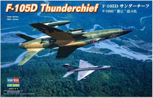 Hobbyboss  80332 1/48 F-105D Thunderchie Airplane Model kit