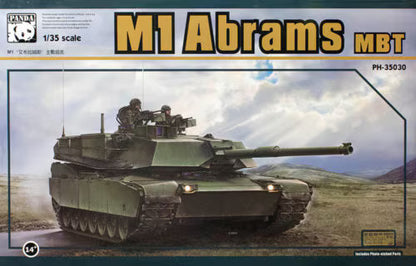 Discover the US M1 Abrams MBT Tank Model Kit 1/35 by Panda Hobby, featuring expert research and detailed 105mm gun reproduction for enthusiasts.