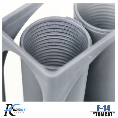 ROCKIT 480503 1/48 F-14 B/D F-110 GE-400 Exhaust Nozzles (Open State) For Tamiya