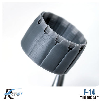 ROCKIT 480503 1/48 F-14 B/D F-110 GE-400 Exhaust Nozzles (Open State) For Tamiya