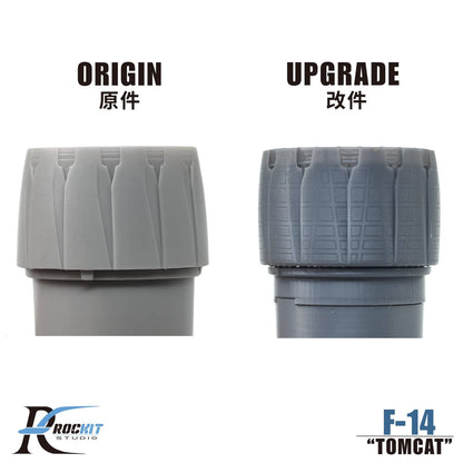 ROCKIT 480504 1/48  (off State)F-14 B/D F-110 GE-400 Exhaust Nozzles For Tamiya