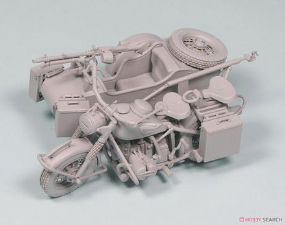 Great Wall L3510 German Motorcycle R75 w/Sidecar 1/35 New Model Kit