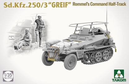 Explore this TAKOM 2194 1/35 Scale Sd.Kfz.250/3 Greif Half-Track Tank Model Kit 