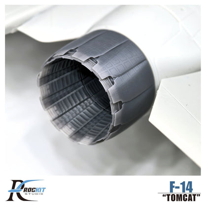 ROCKIT 480503 1/48 F-14 B/D F-110 GE-400 Exhaust Nozzles (Open State) For Tamiya