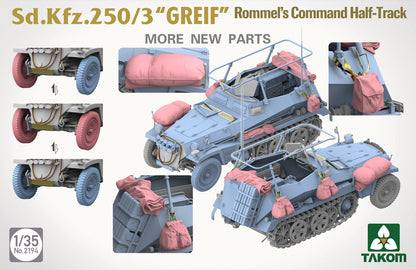 Explore this TAKOM 2194 1/35 Scale Sd.Kfz.250/3 Greif Half-Track Tank Model Kit 