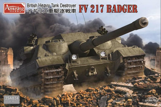 Amusing hobby 35A034 1/35 BRITISH TANK FV217 BADGER 2019